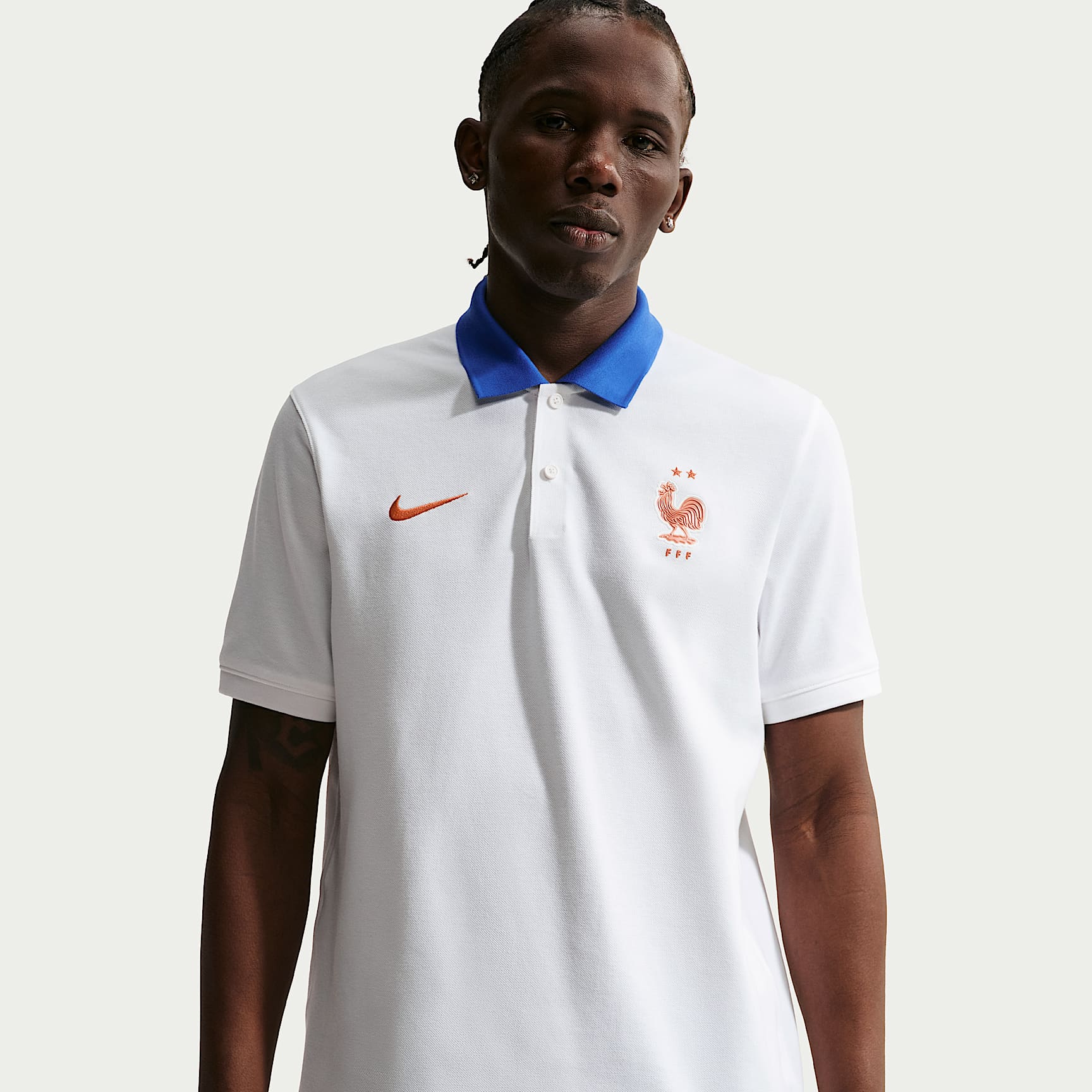 ナイキ オフホワイト ホーム メンズ サッカージャージー ポロシャツ 357 NIKE公式】FFF ザ ナイキ ポロ メンズ ナイキ Dri-FIT サッカーポロ